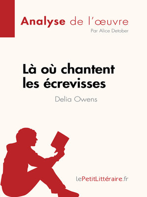 cover image of Là où chantent les écrevisses de Delia Owens (Analyse de l'œuvre)